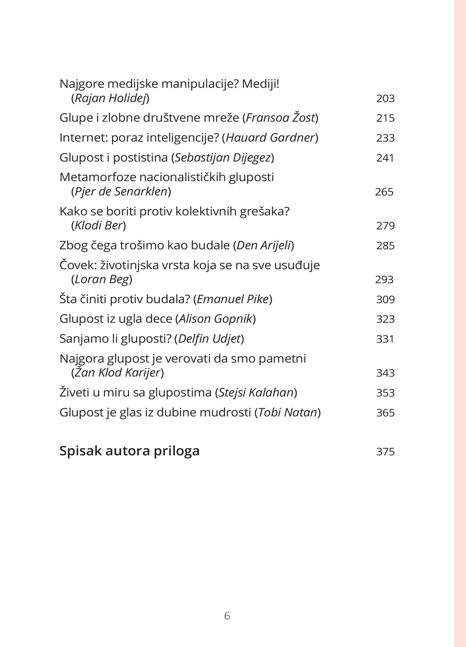 PSIHOLOGIJA GLUPOSTI - Žan Fransoa Marmion, sadržaj knjige
