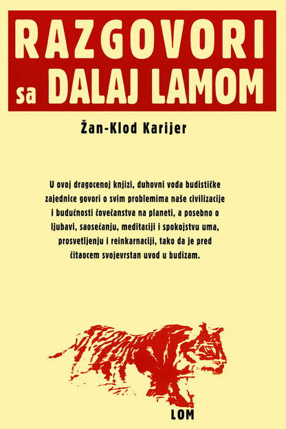 Razgovori sa Dalaj Lamom – Žan-Klod Karijer