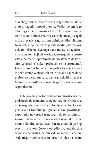 KAKO SAČUVATI ZDRAV RAZUM U DOBA PODELA - Elif Šafak, odlomak iz knjige