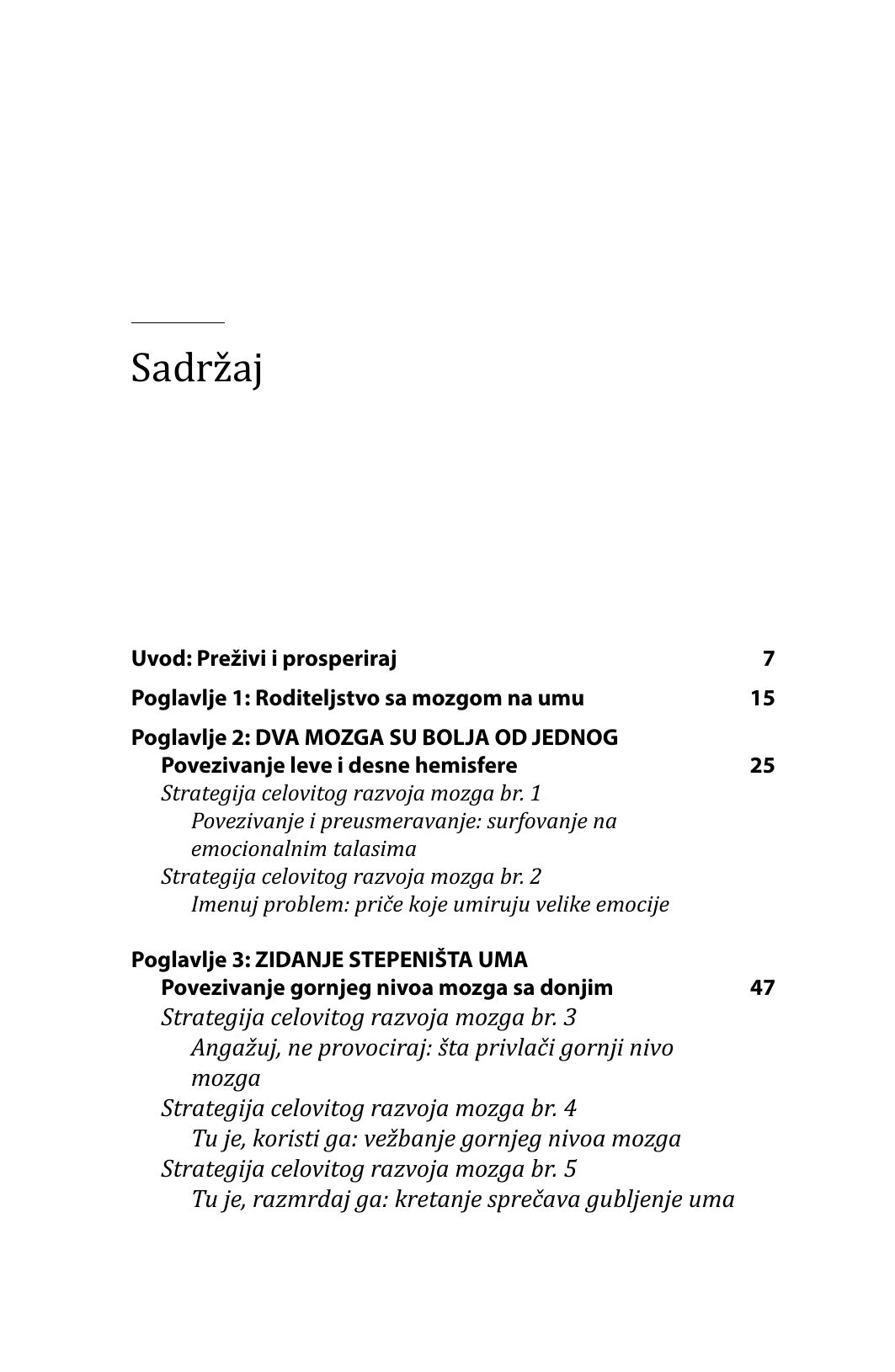 Razvoj dečjeg mozga - Danijel Dž. Sigel Tina Brajson