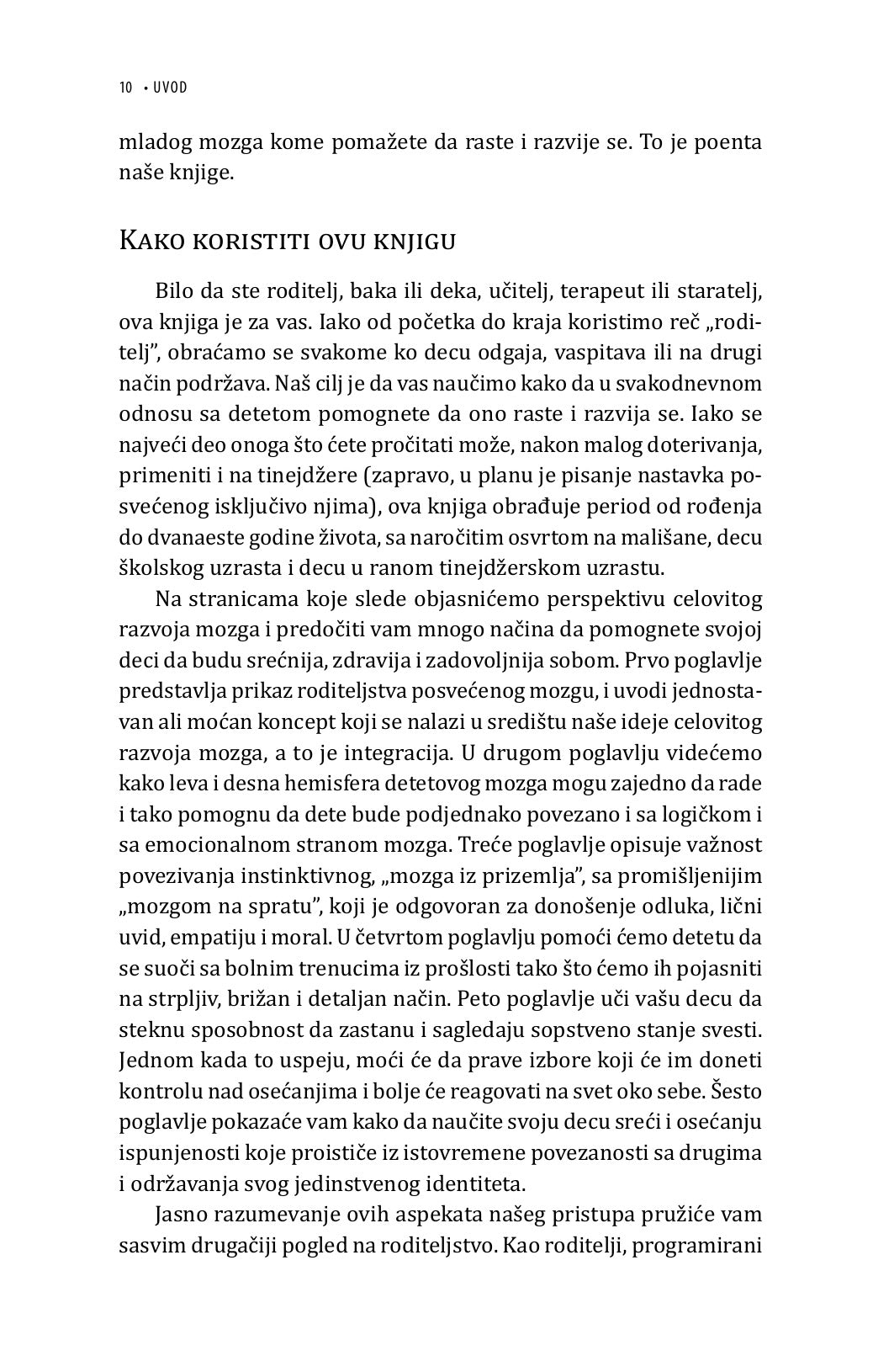 Razvoj dečjeg mozga - Danijel Dž. Sigel Tina Brajson