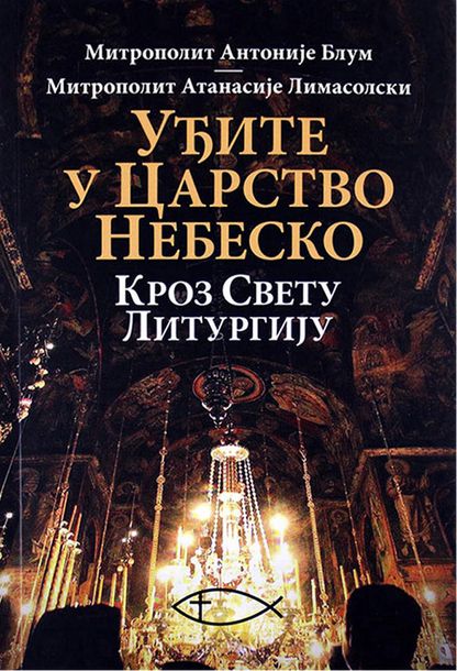 UĐITE U CARSTVO NEBESKO KROZ SVETU LITURGIJU - Antonije Blum, Nikolau Limasolski, korica knjige