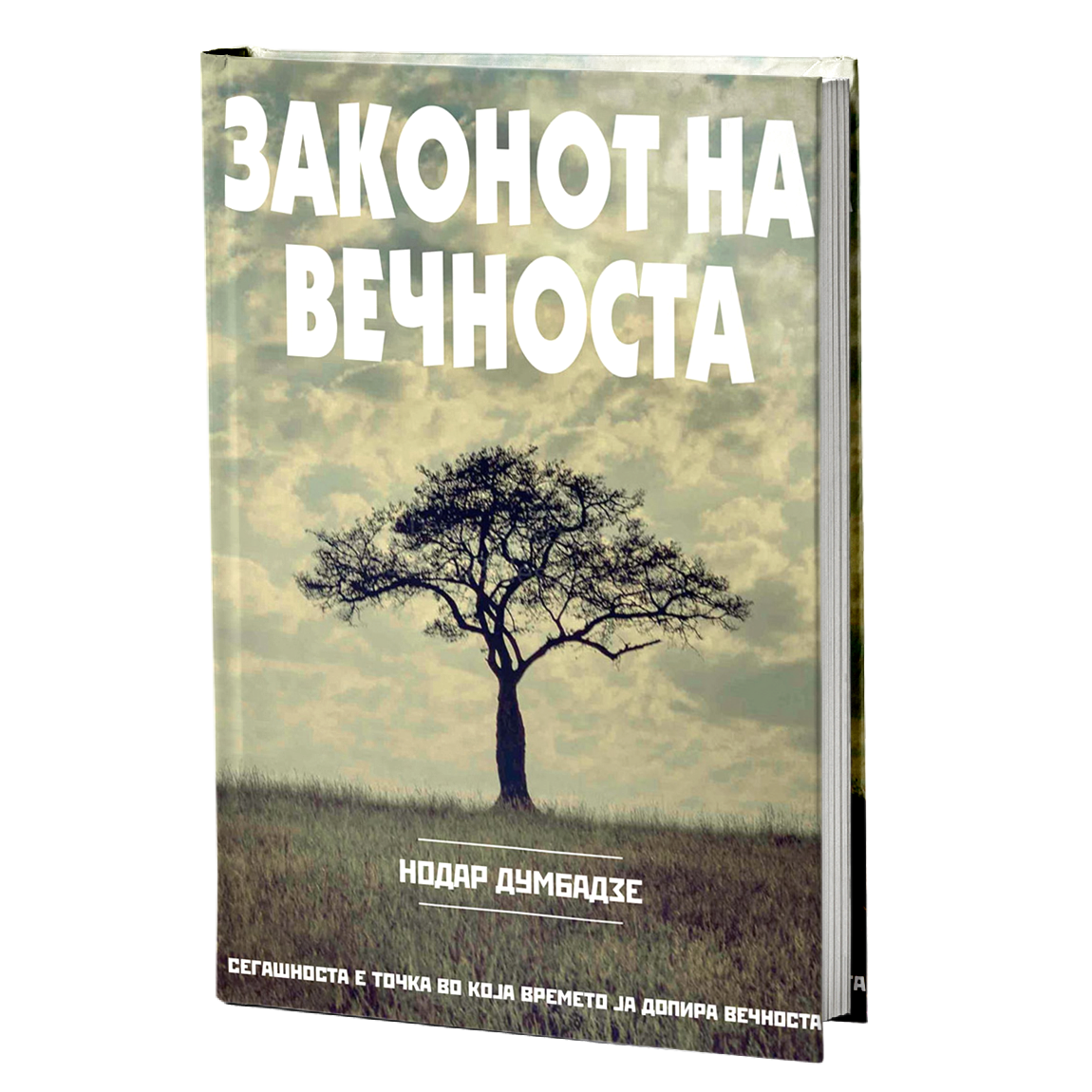 законот на вечноста - нодар думбадзе, мокап на книгата