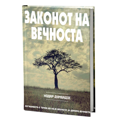 законот на вечноста - нодар думбадзе, мокап на книгата