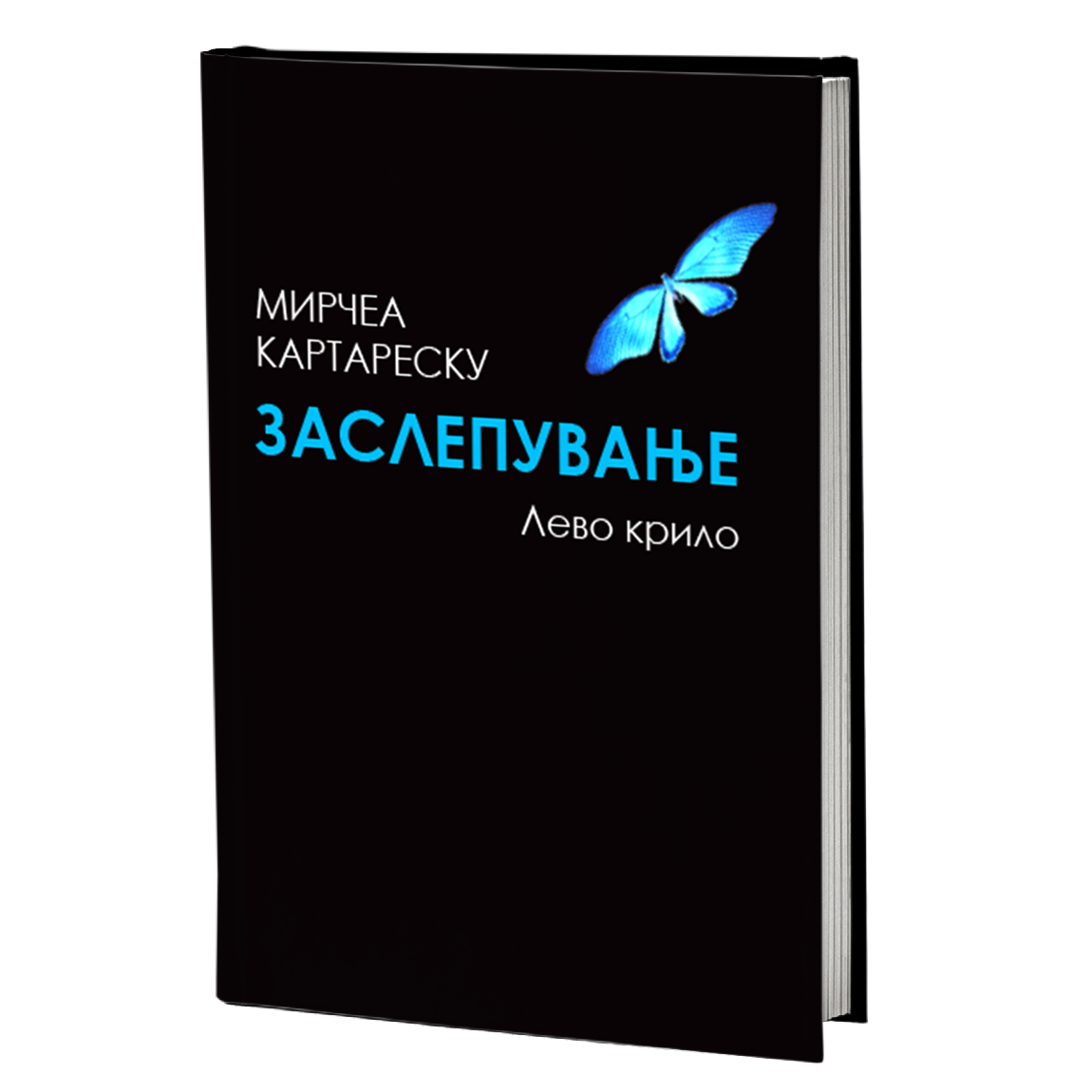 заслепување 1	дел - мирчеа катареску, мокап на книгата